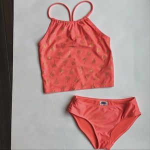 Neon Orange 2-piece Swimsuit